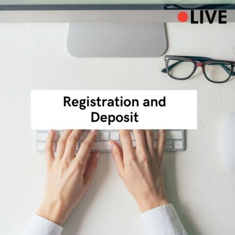 Live Class Registration and Deposit